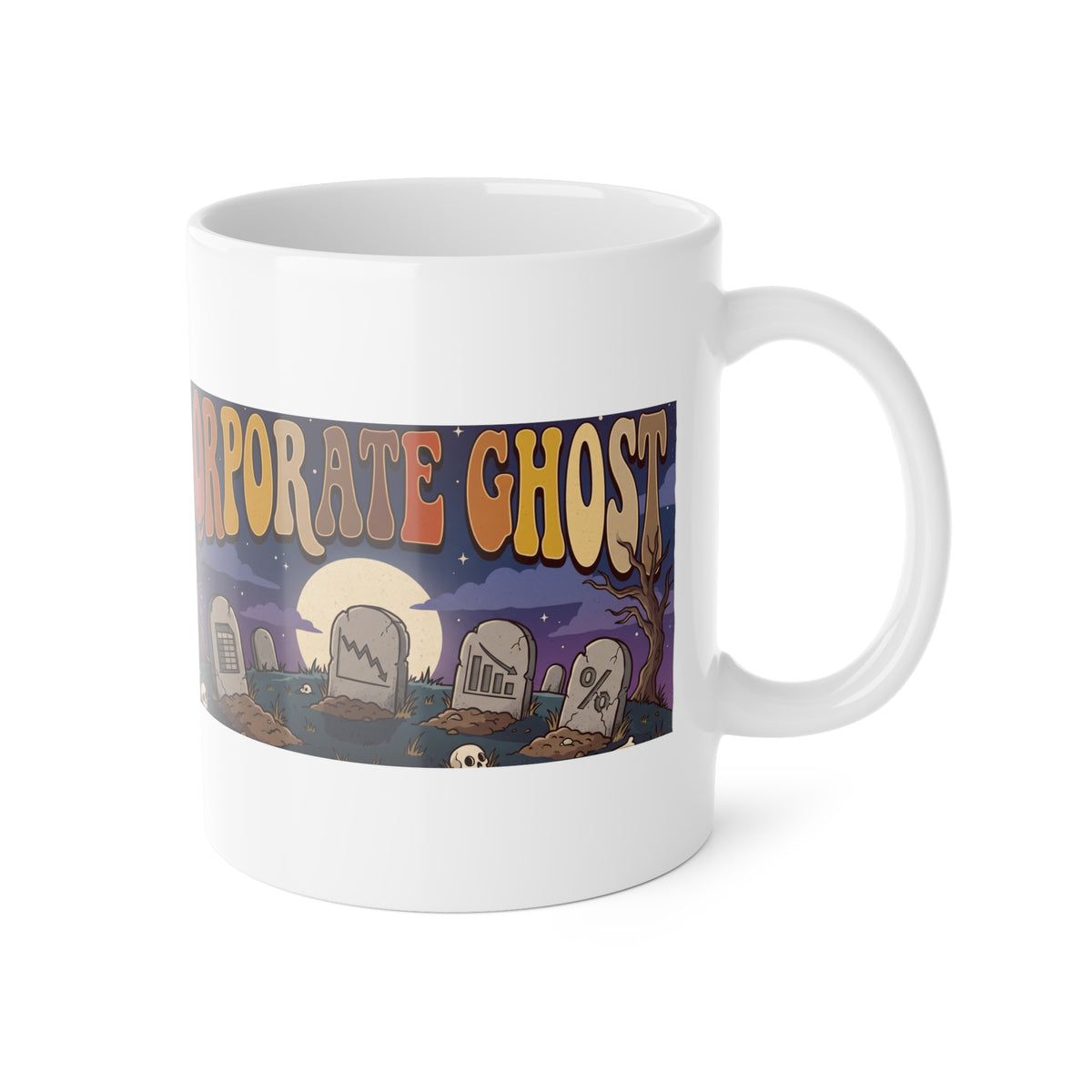 White Ceramic Mug, 11oz