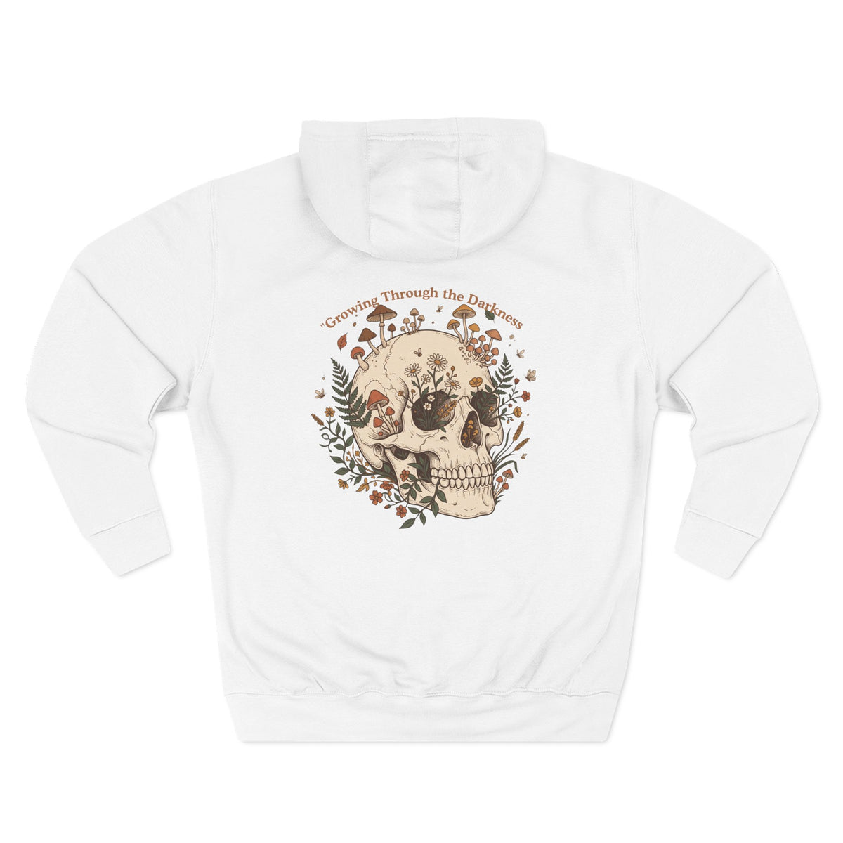 Three-Panel Fleece Hoodie