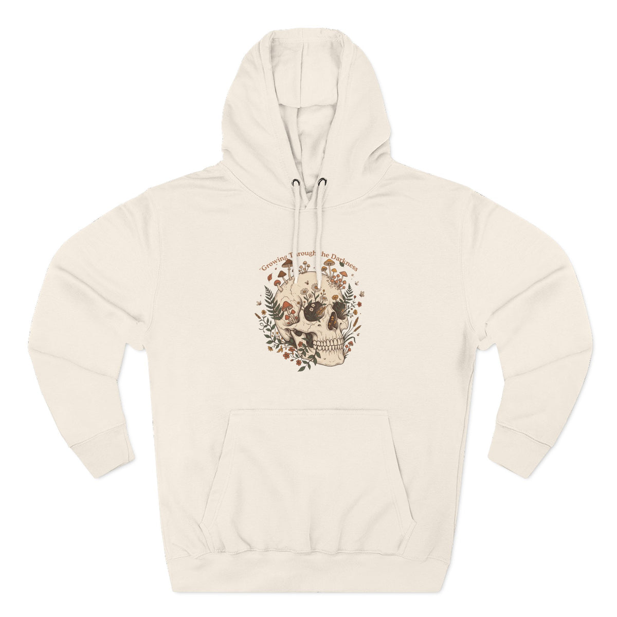Three-Panel Fleece Hoodie