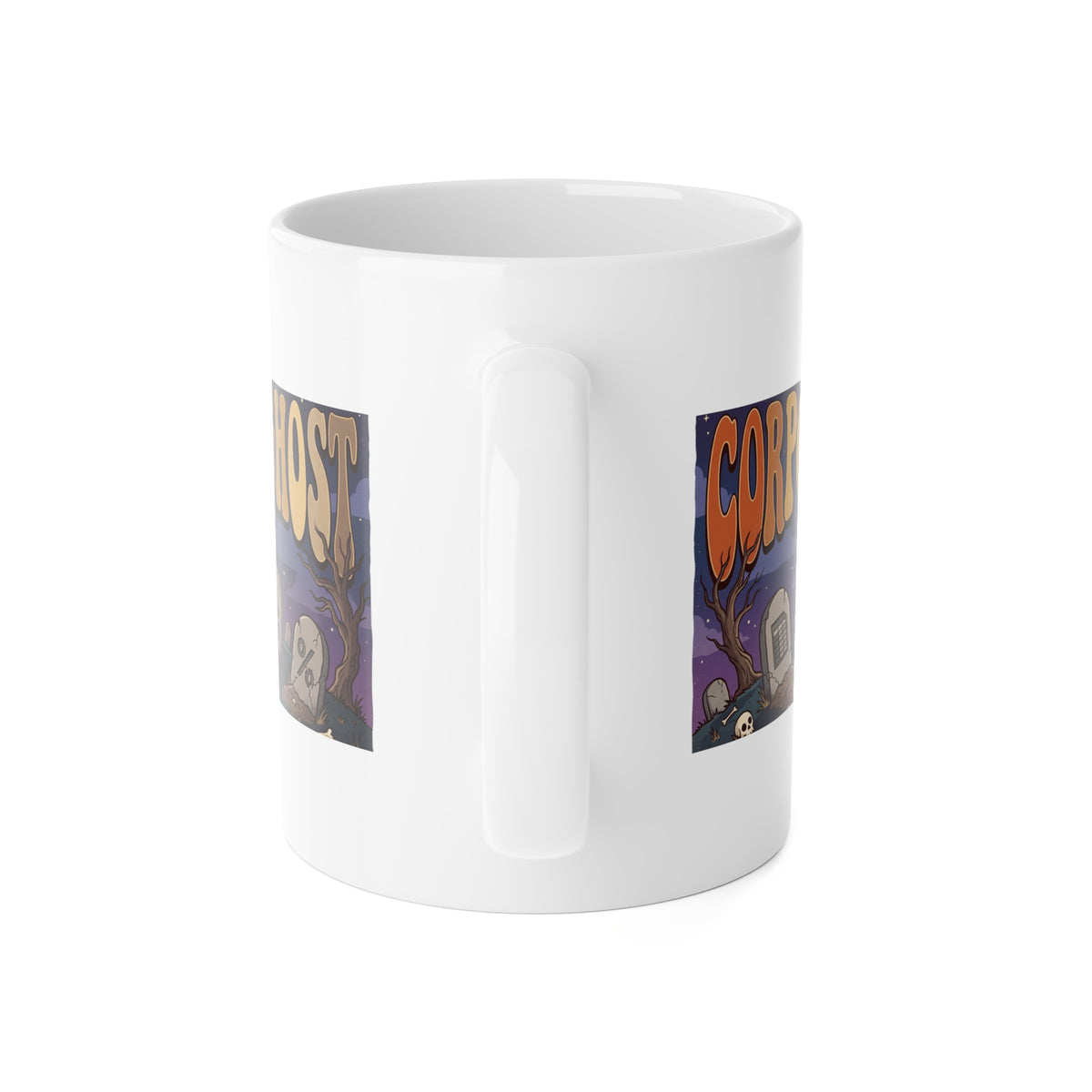 White Ceramic Mug, 11oz
