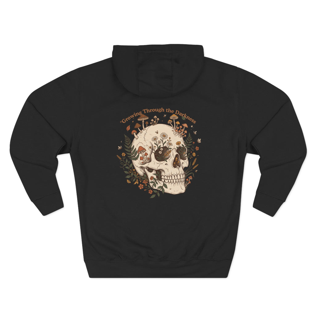 Three-Panel Fleece Hoodie