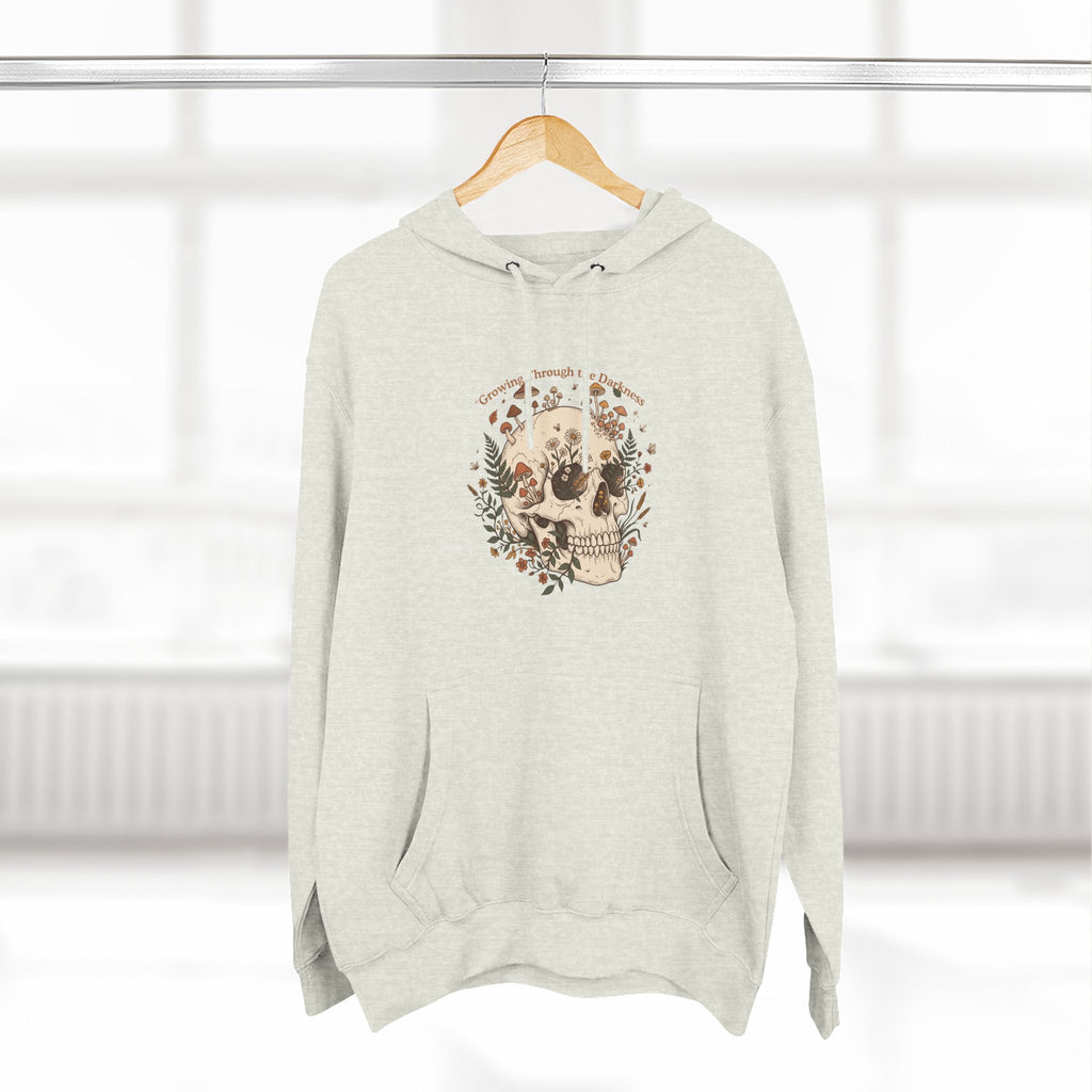 Three-Panel Fleece Hoodie