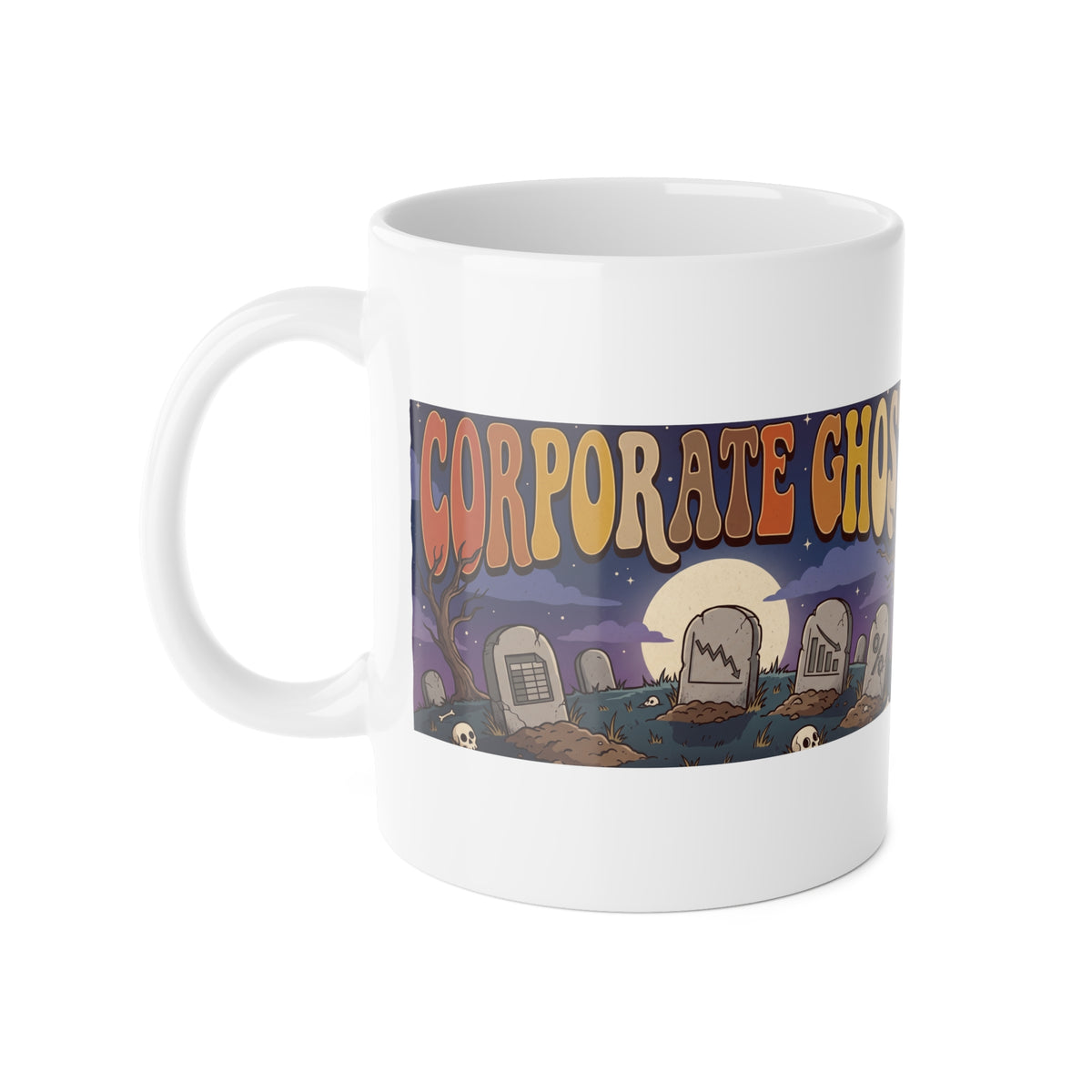 White Ceramic Mug, 11oz