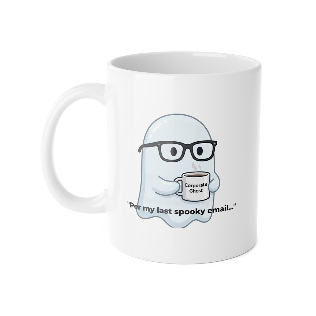 White Ceramic Mug, 11oz