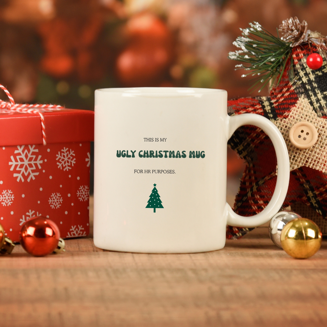 White Ceramic Mug, 11oz