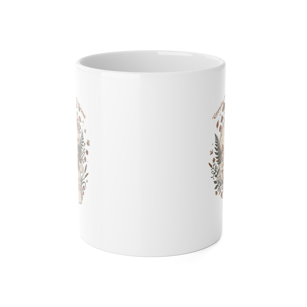 White Ceramic Mug, 11oz