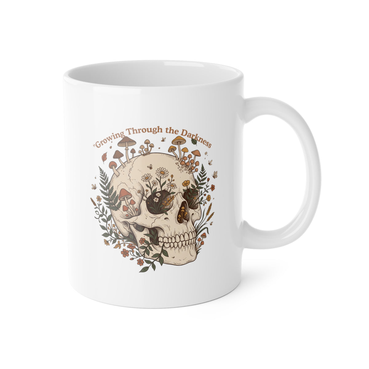 White Ceramic Mug, 11oz