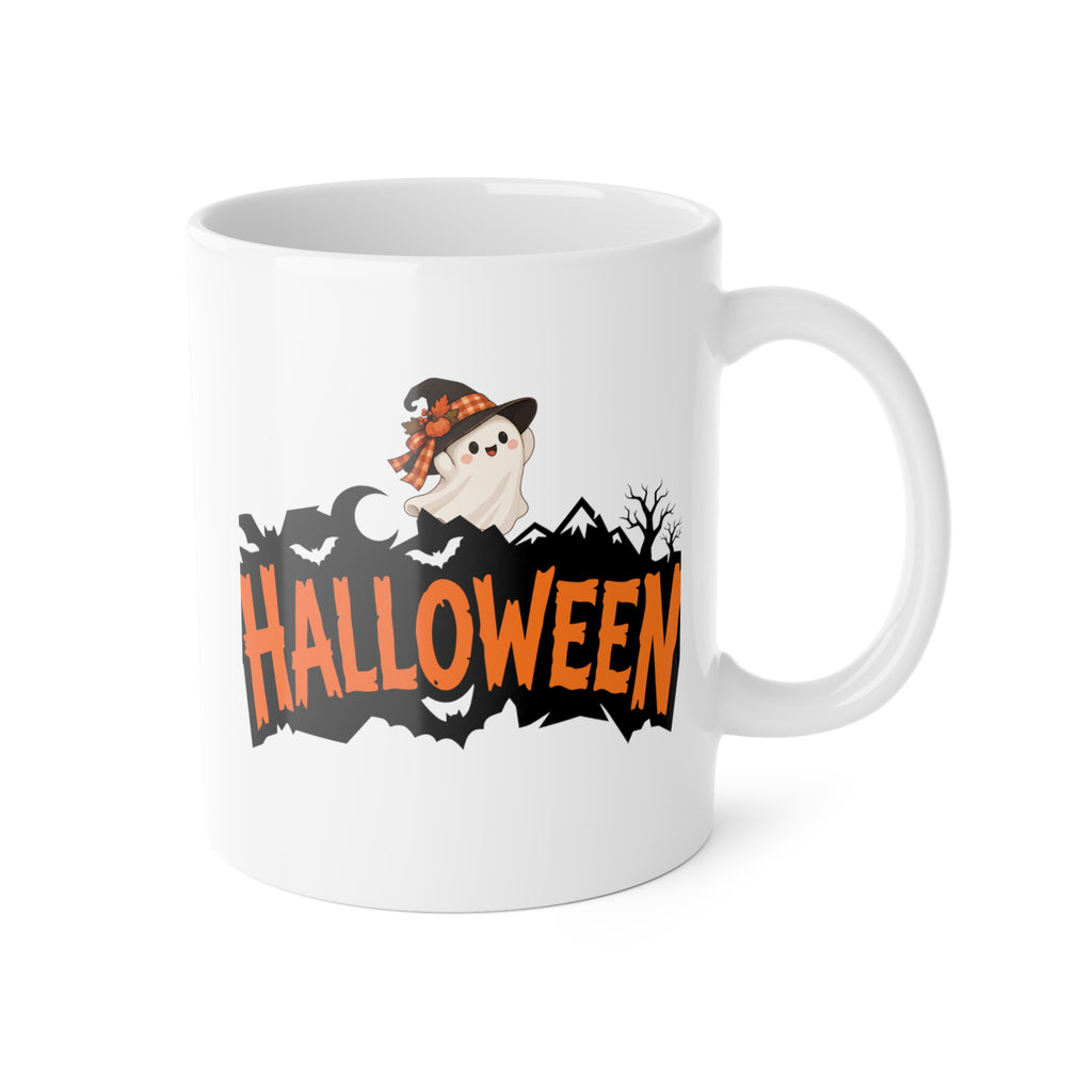 White Ceramic Mug, 11oz