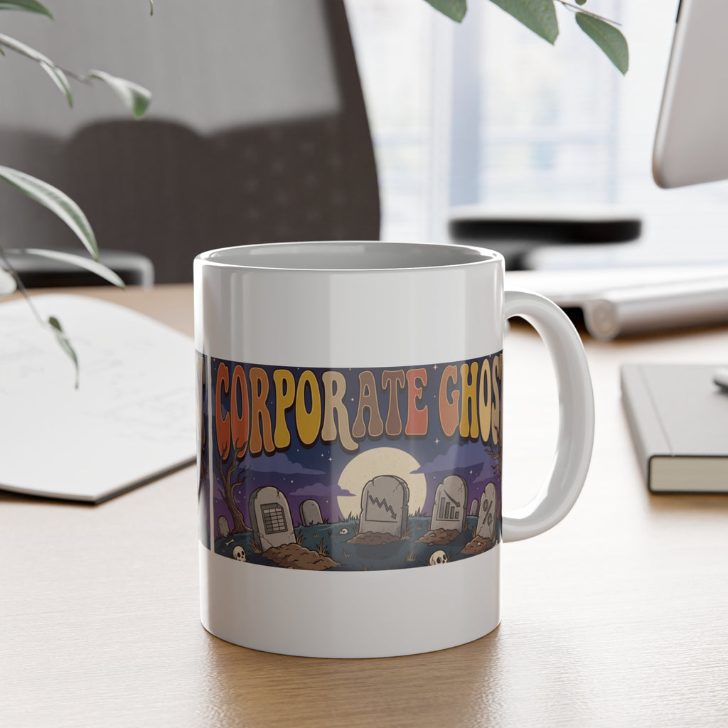 White Ceramic Mug, 11oz