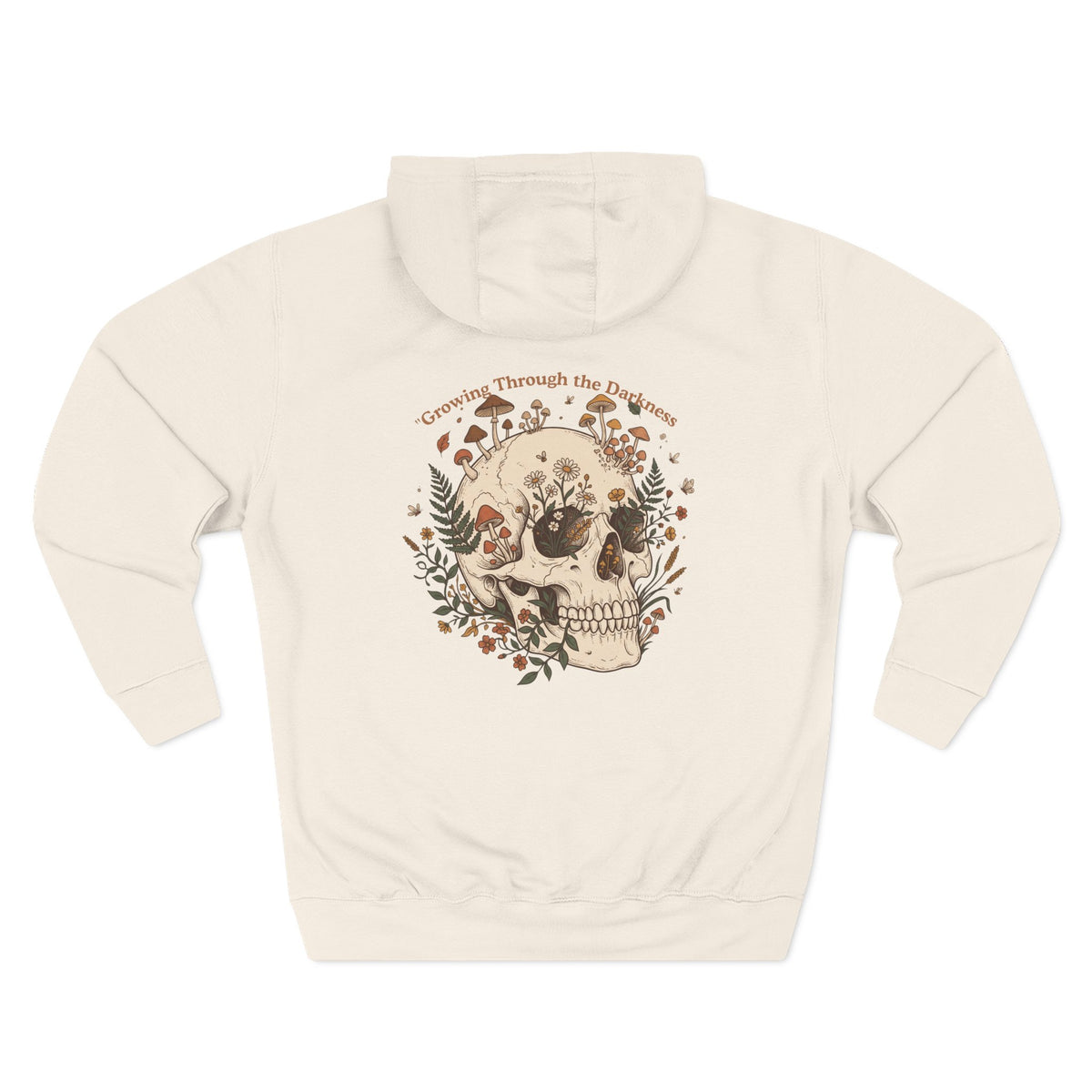 Three-Panel Fleece Hoodie