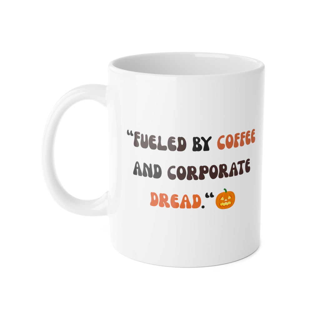 White Ceramic Mug, 11oz