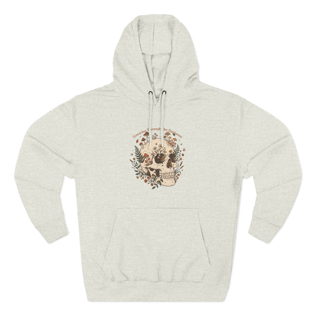 Three-Panel Fleece Hoodie