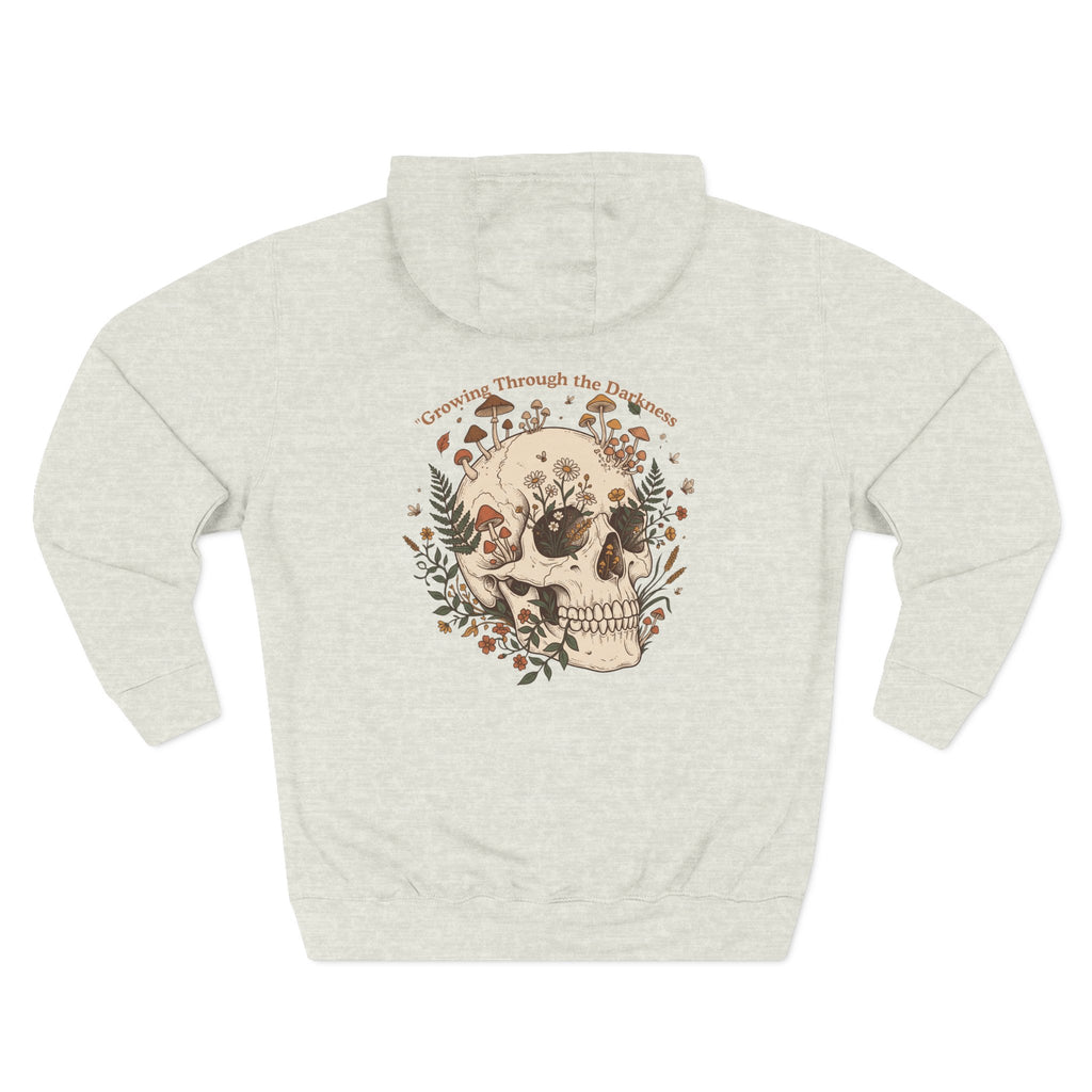 Three-Panel Fleece Hoodie